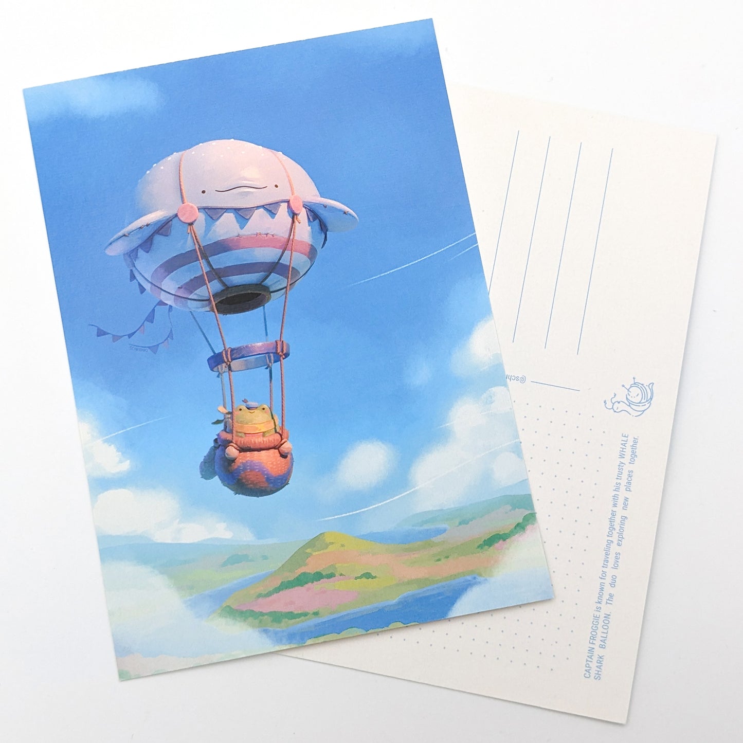 Ballonreise - Postkarte (A6)