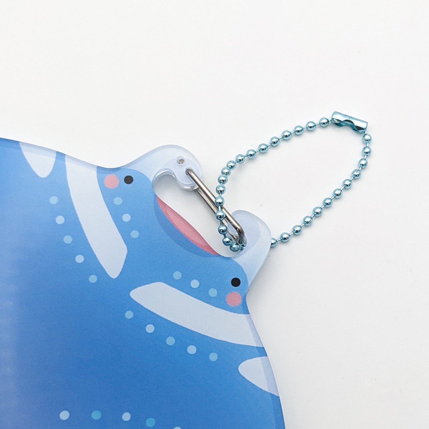 Kailua the Manta Ray - Acrylic Carabiner