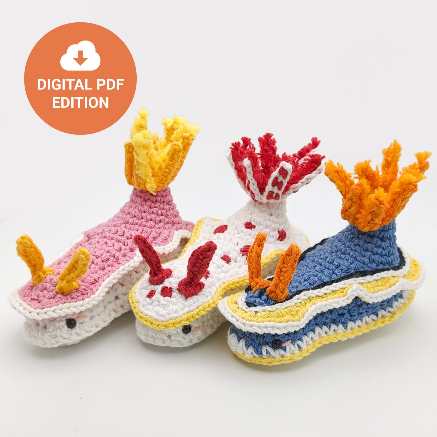 Nudibranch (Sea Slug) - Digital Crochet Pattern