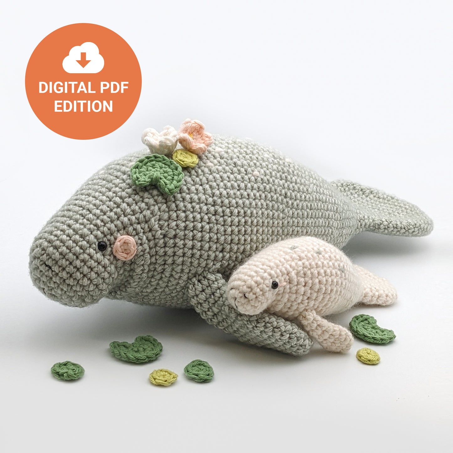 Tater & Toffel die Seekühe - Digitale Häkelanleitung