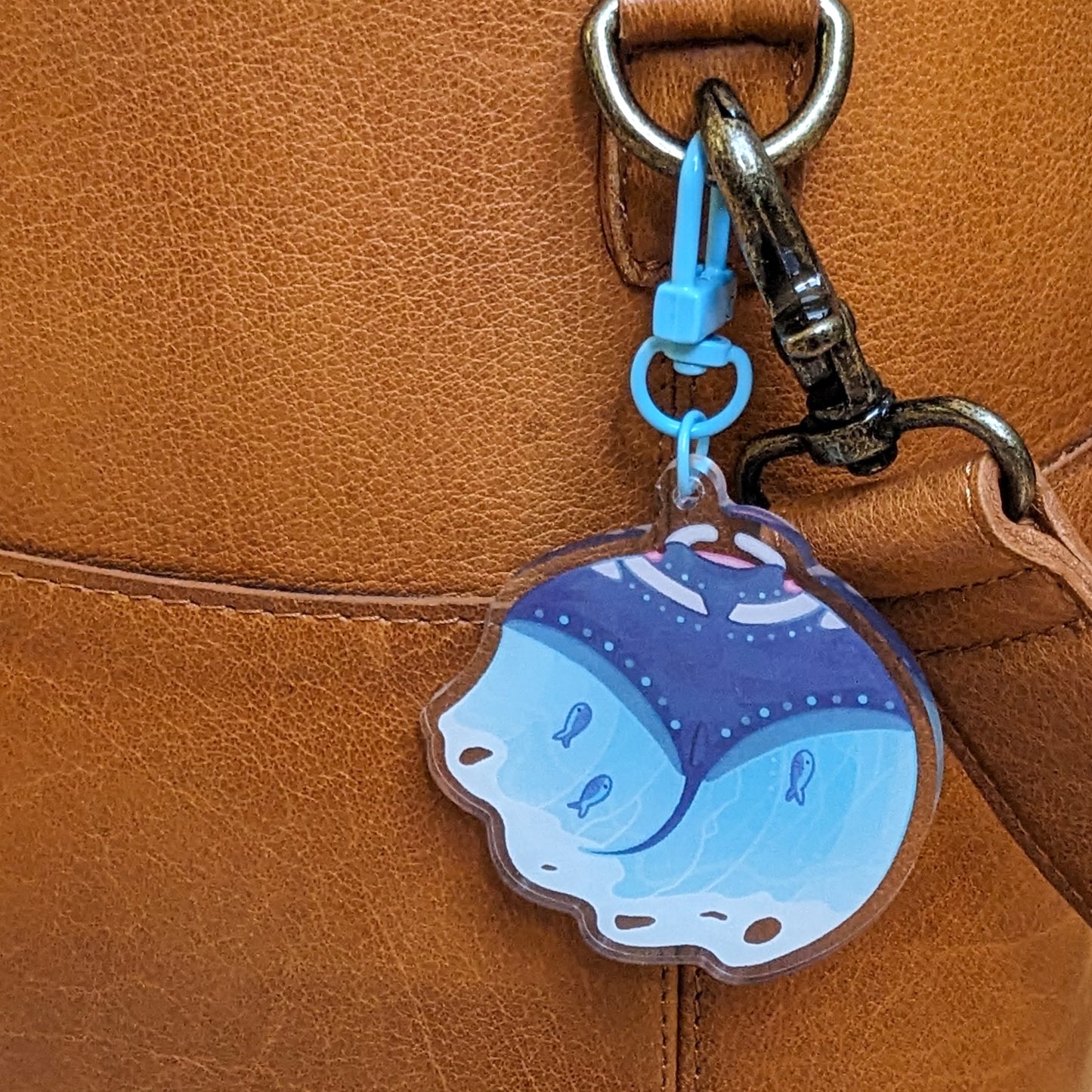 Kailua the Manta Ray - Acrylic Keychain