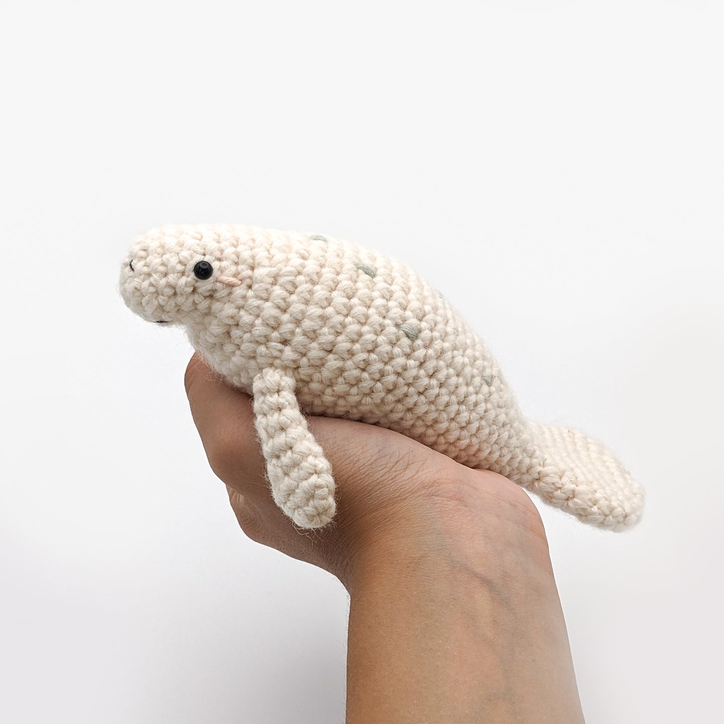 Tater & Toffel the Manatees - Physical Crochet Pattern