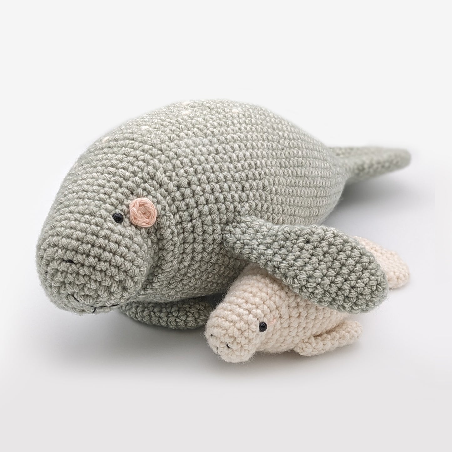 Tater & Toffel the Manatees - Physical Crochet Pattern
