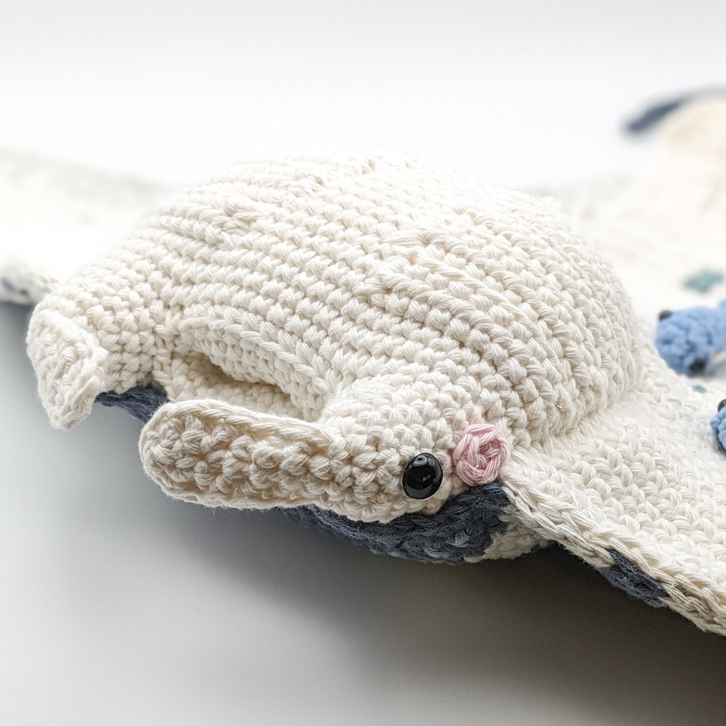 Kailua the Manta Ray - Physical Crochet Pattern