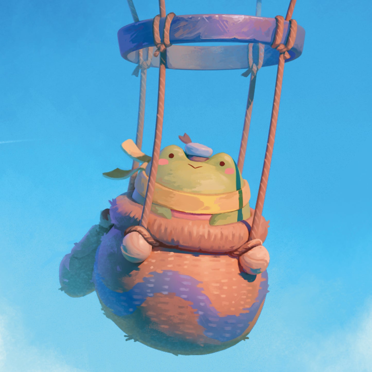 Balloon Journey - Art Print (A4)