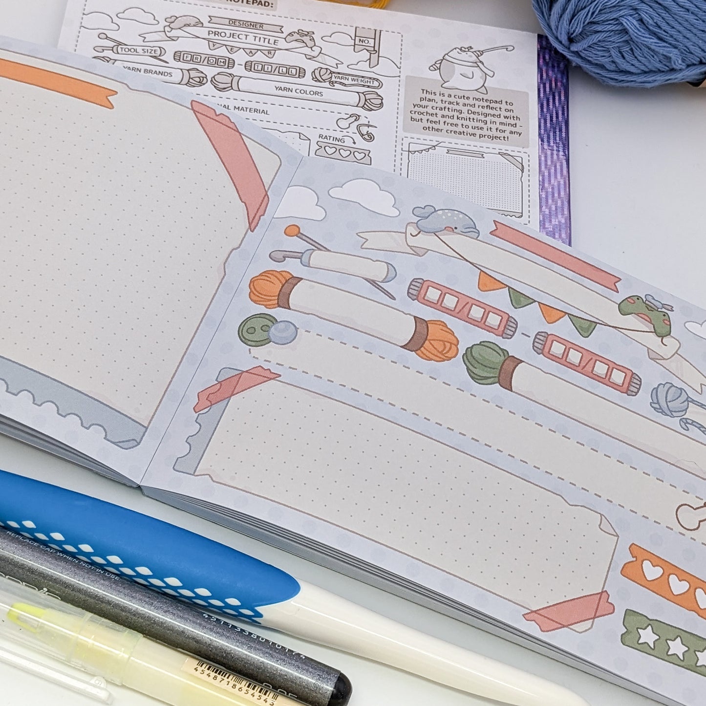 Project Diary - Notepad (A6)