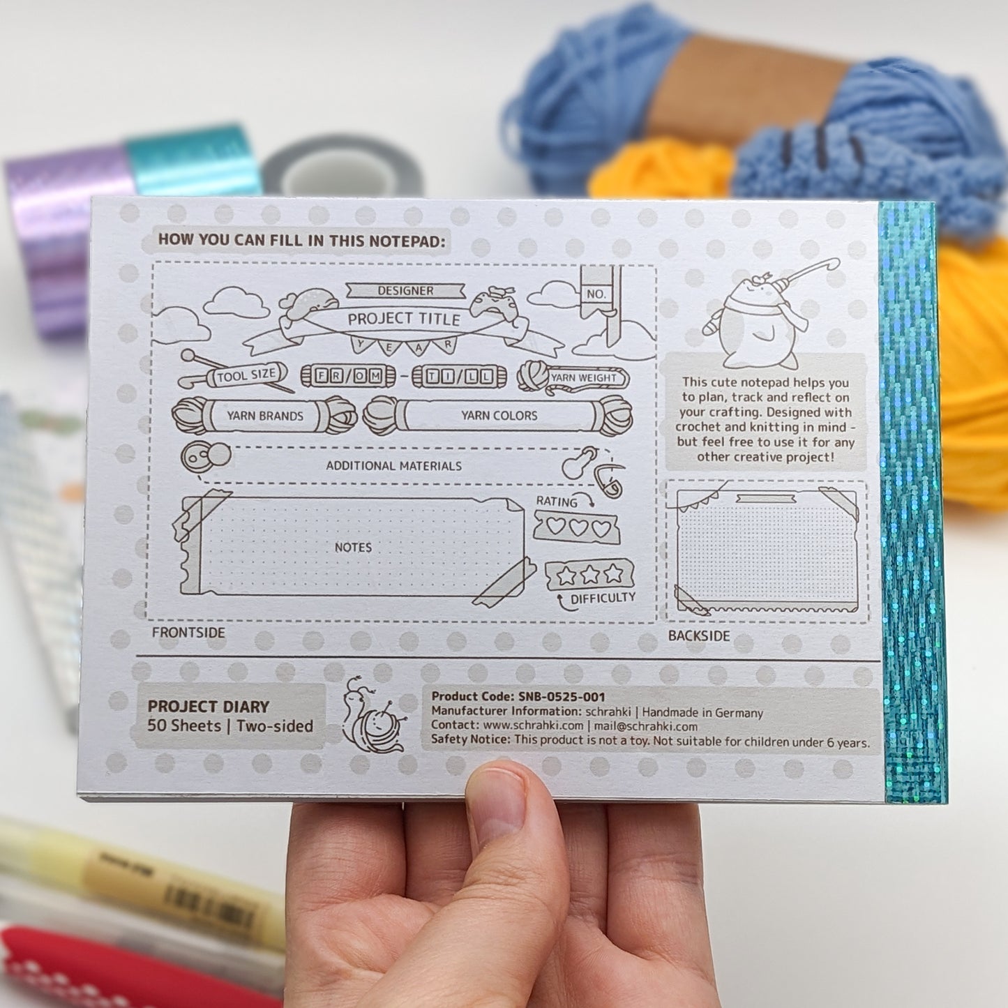 Project Diary - Notepad (A6)
