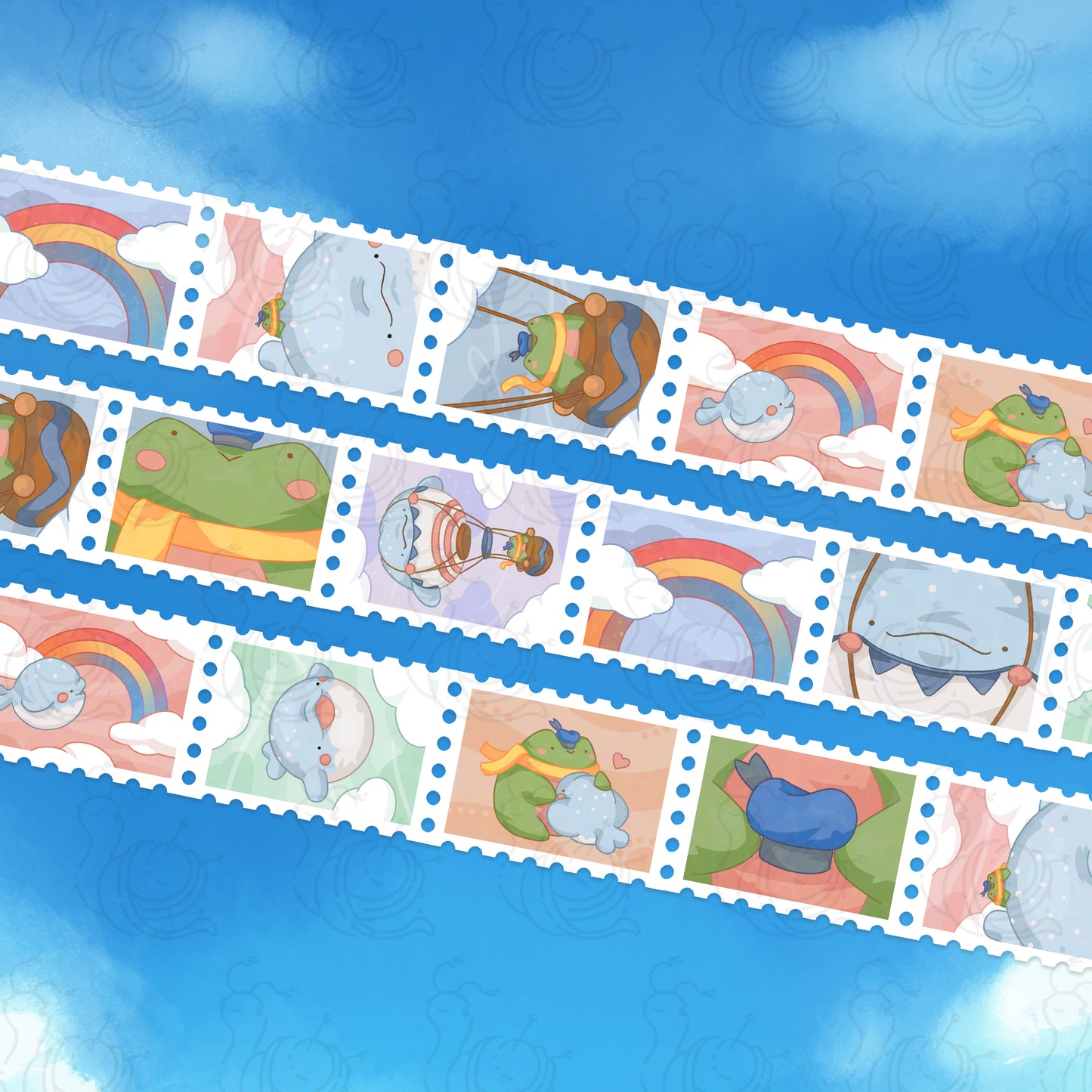Balloon Journey - Stamp Washi Tape