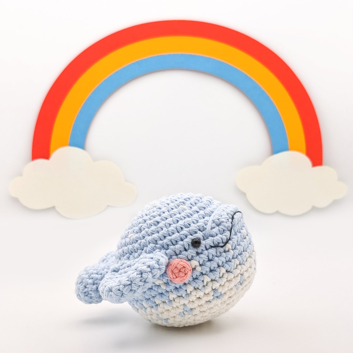 Captain Froggie & Baby Whale Shark - Digital Crochet Pattern