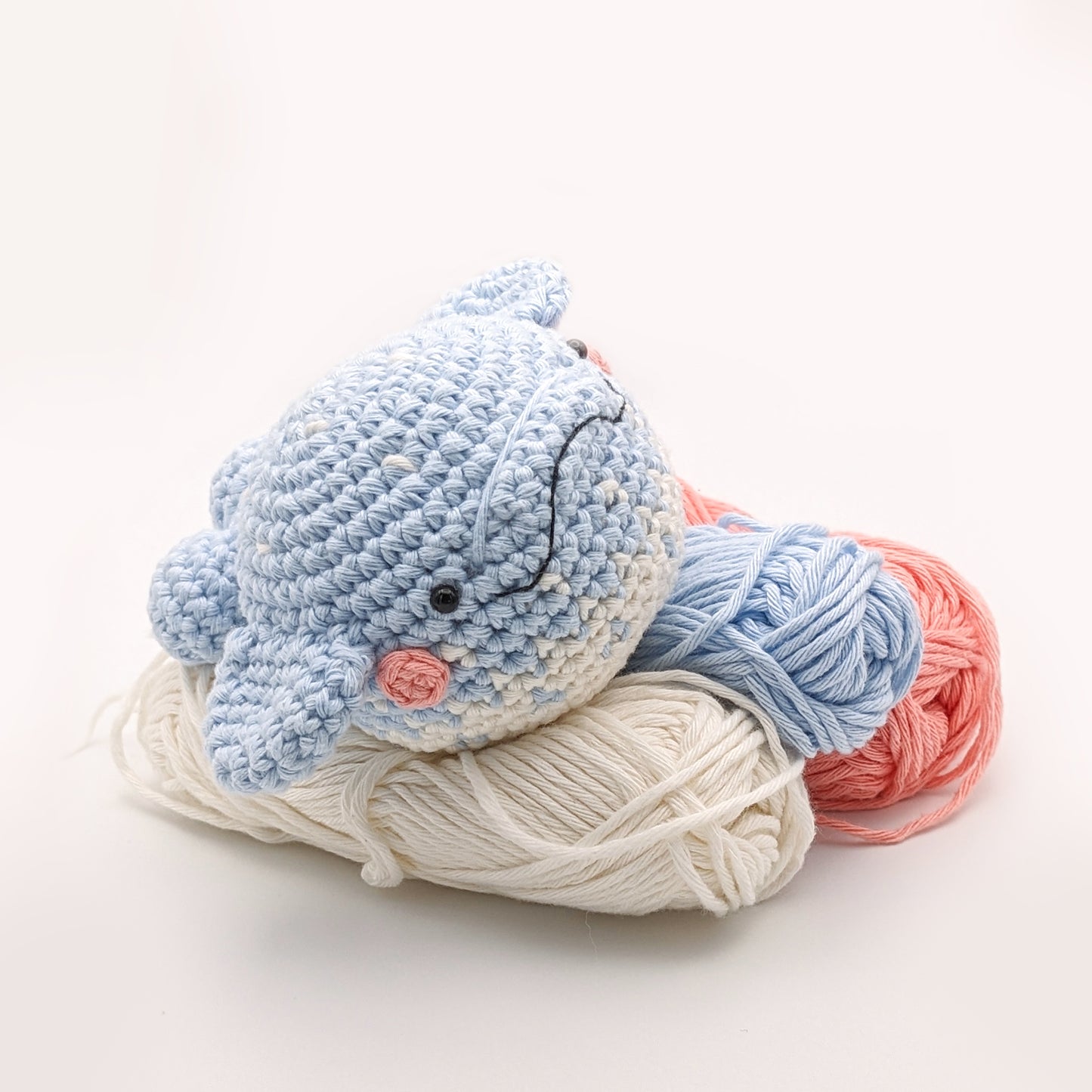 Captain Froggie & Baby Whale Shark - Digital Crochet Pattern