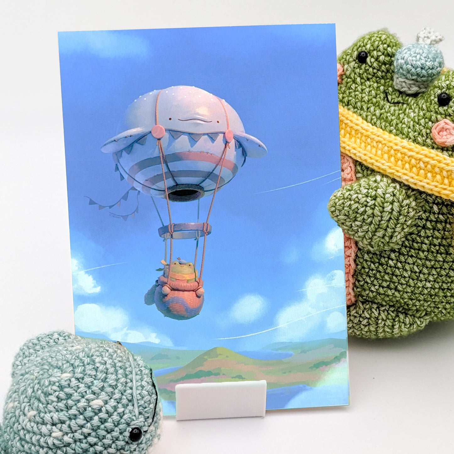 Ballonreise - Postkarte (A6)