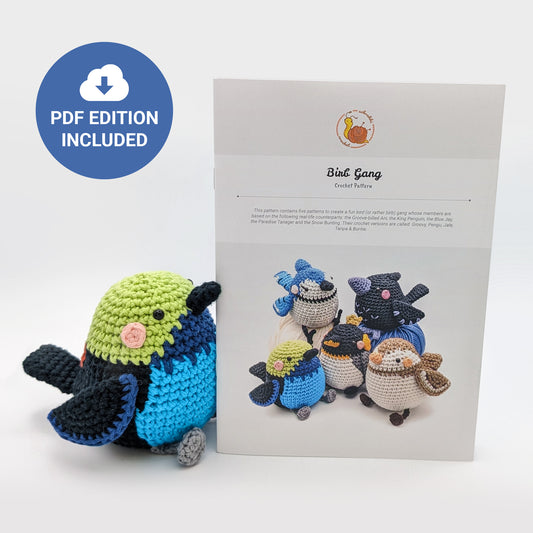 Bird (Birb) Gang - Physical Crochet Pattern