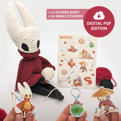 Hornet Bundle - Digitale Häkelanleitung & Sticker