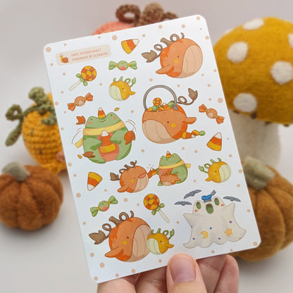 Whalekins Fall Bundle - Digital Crochet Pattern & Stickers