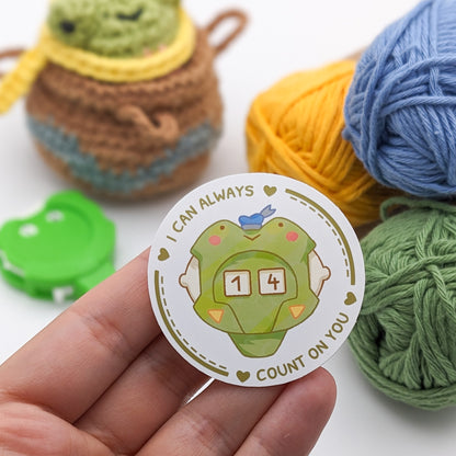 Captain Froggie: Crochet - Vinyl Sticker Bundle