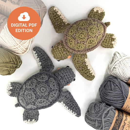 Baby Sea Turtle - Digital Crochet Pattern