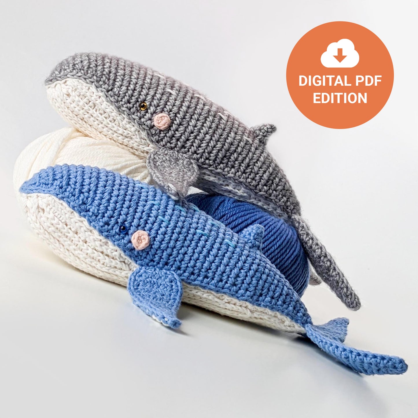 Hope the Blue Whale - Digital Crochet Pattern