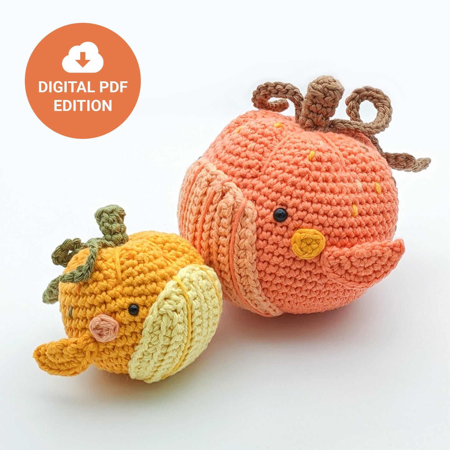 Whalekins Fall Bundle - Digital Crochet Pattern & Stickers