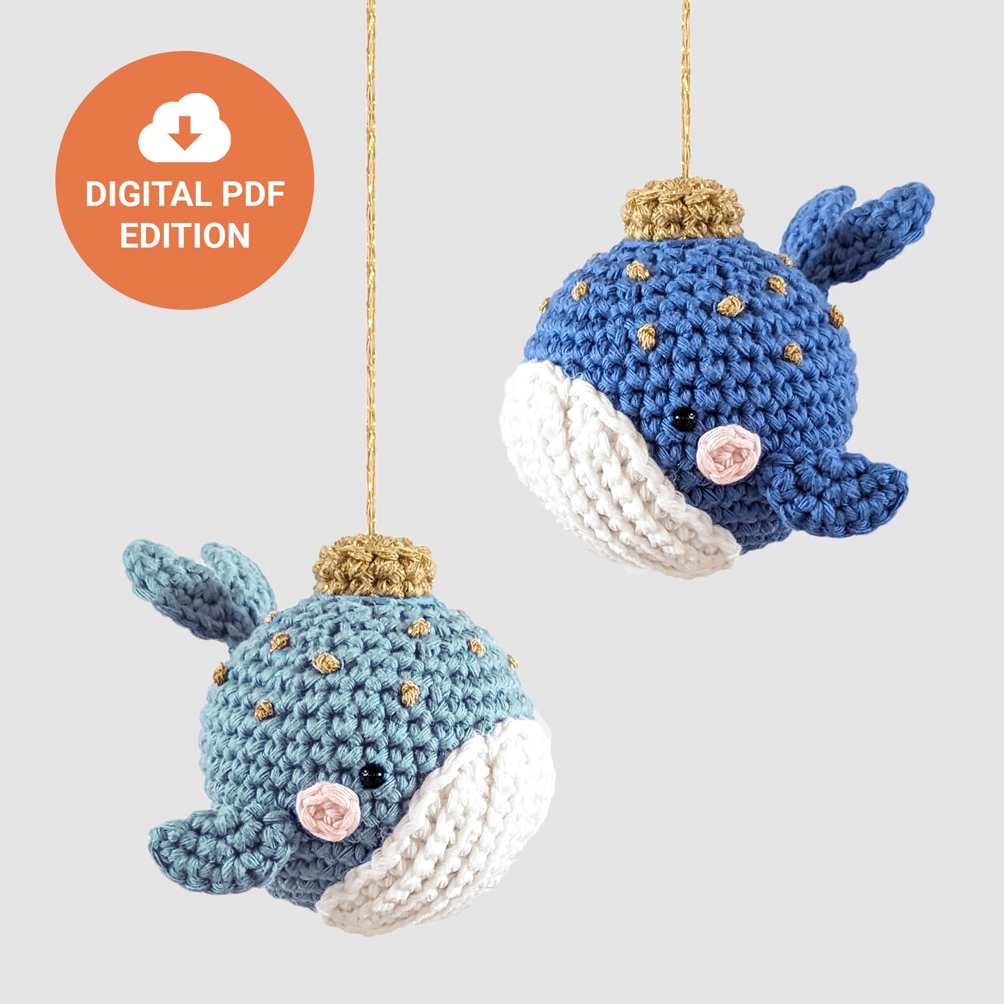 Whale Bauble - Digital Crochet Pattern