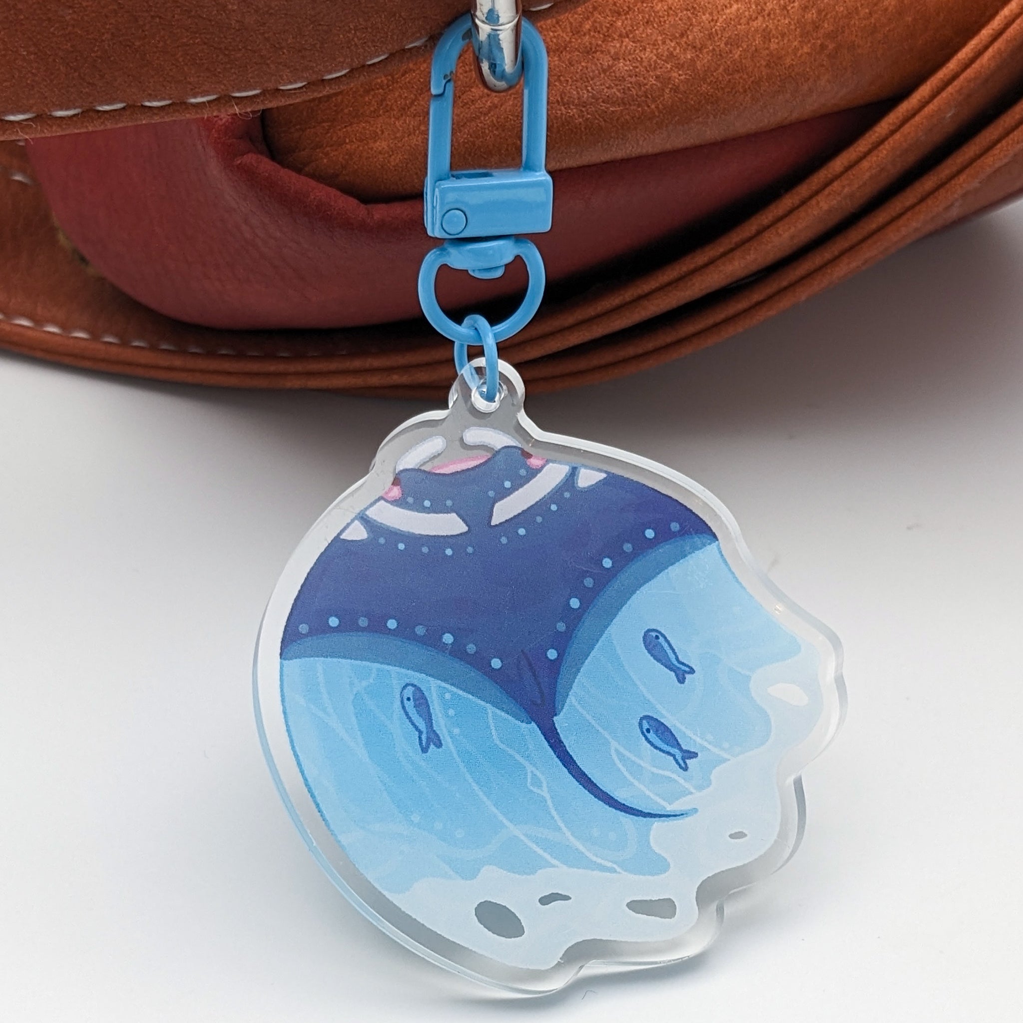 Kailua the Manta Ray - Acrylic Keychain – schrahki