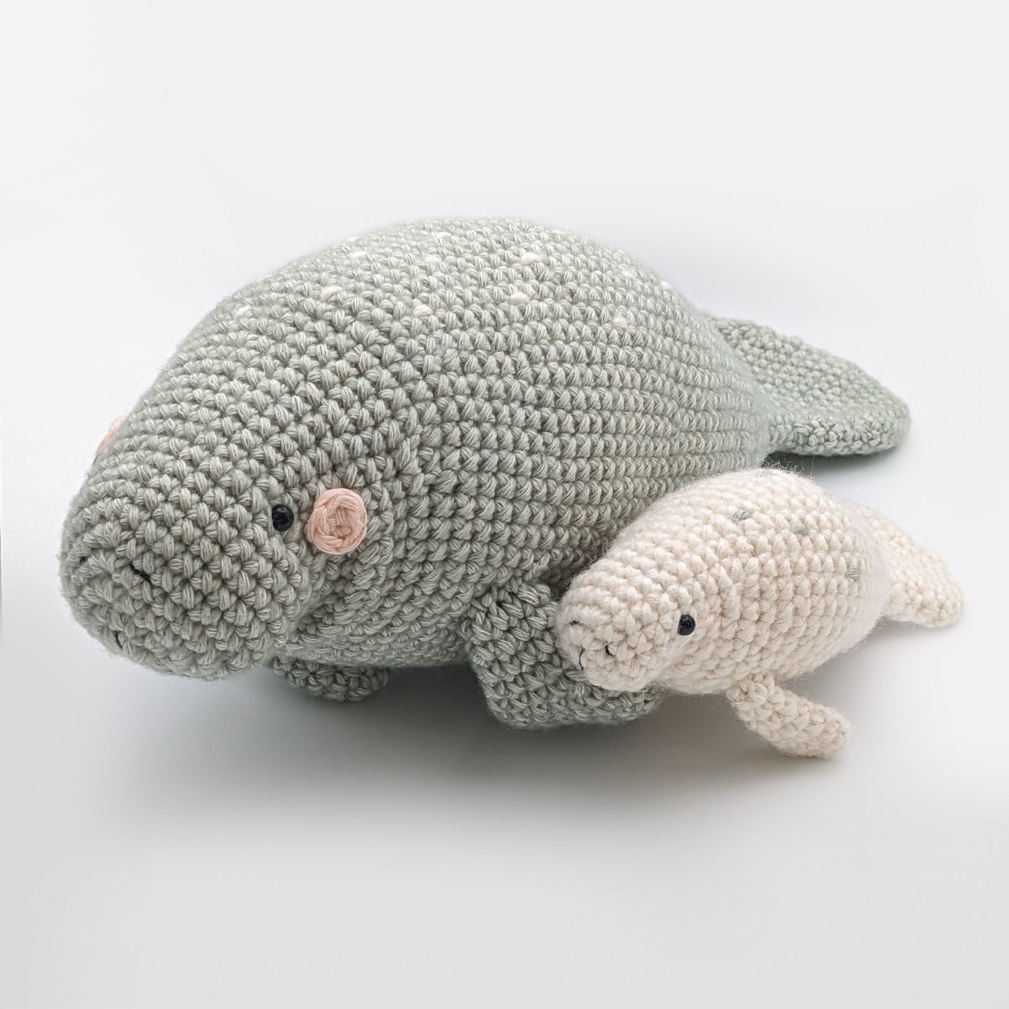 Tater & Toffel the Manatees - Digital Crochet Pattern