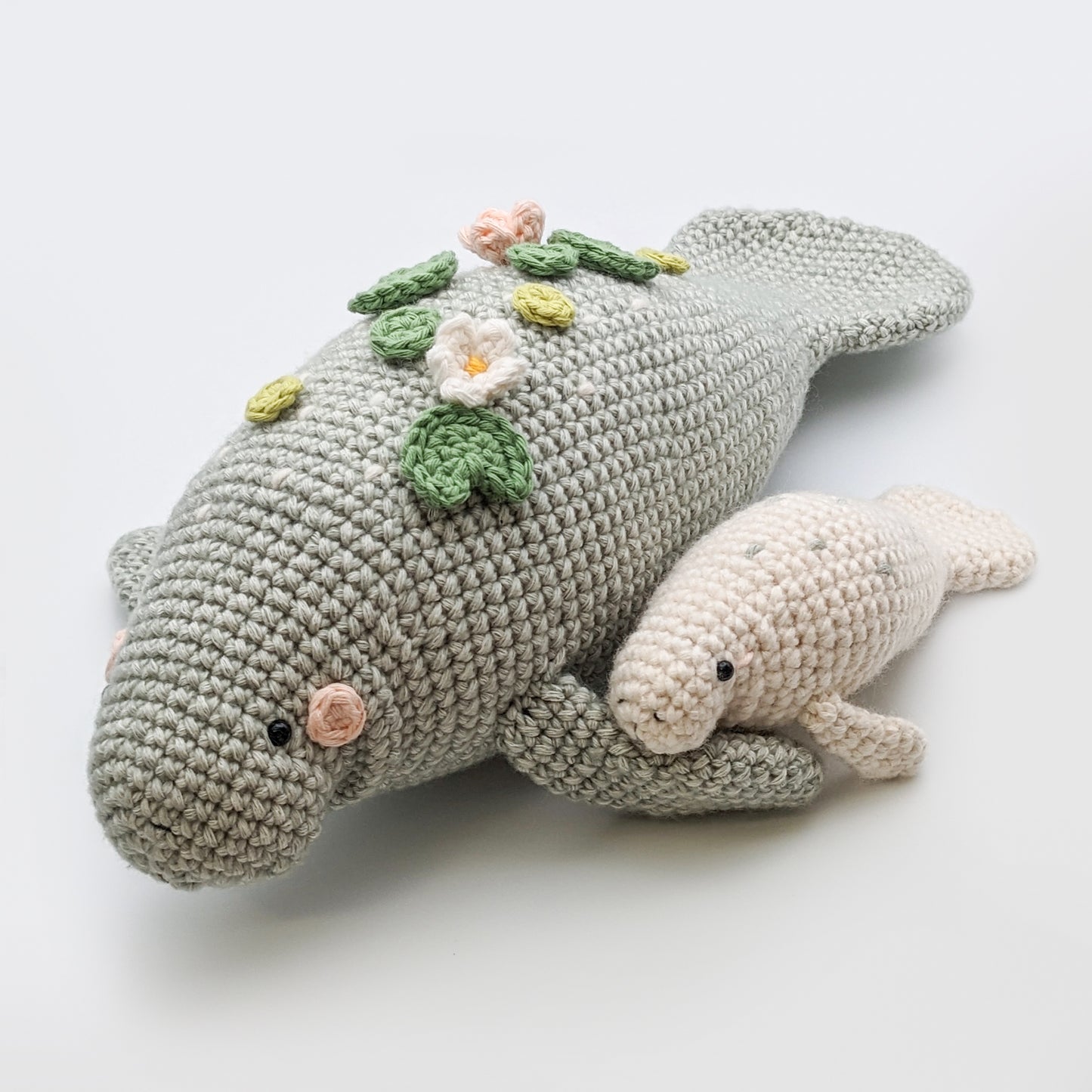 Tater & Toffel the Manatees - Digital Crochet Pattern