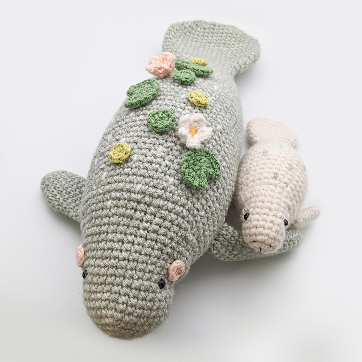 Tater & Toffel the Manatees - Digital Crochet Pattern