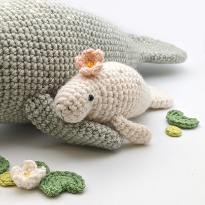 Tater & Toffel the Manatees - Digital Crochet Pattern