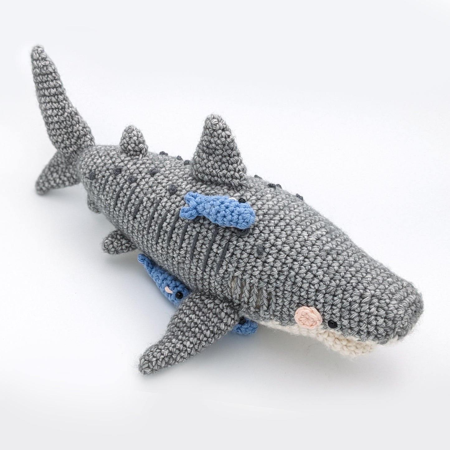 Nikki the Tiger Shark - Digital Crochet Pattern