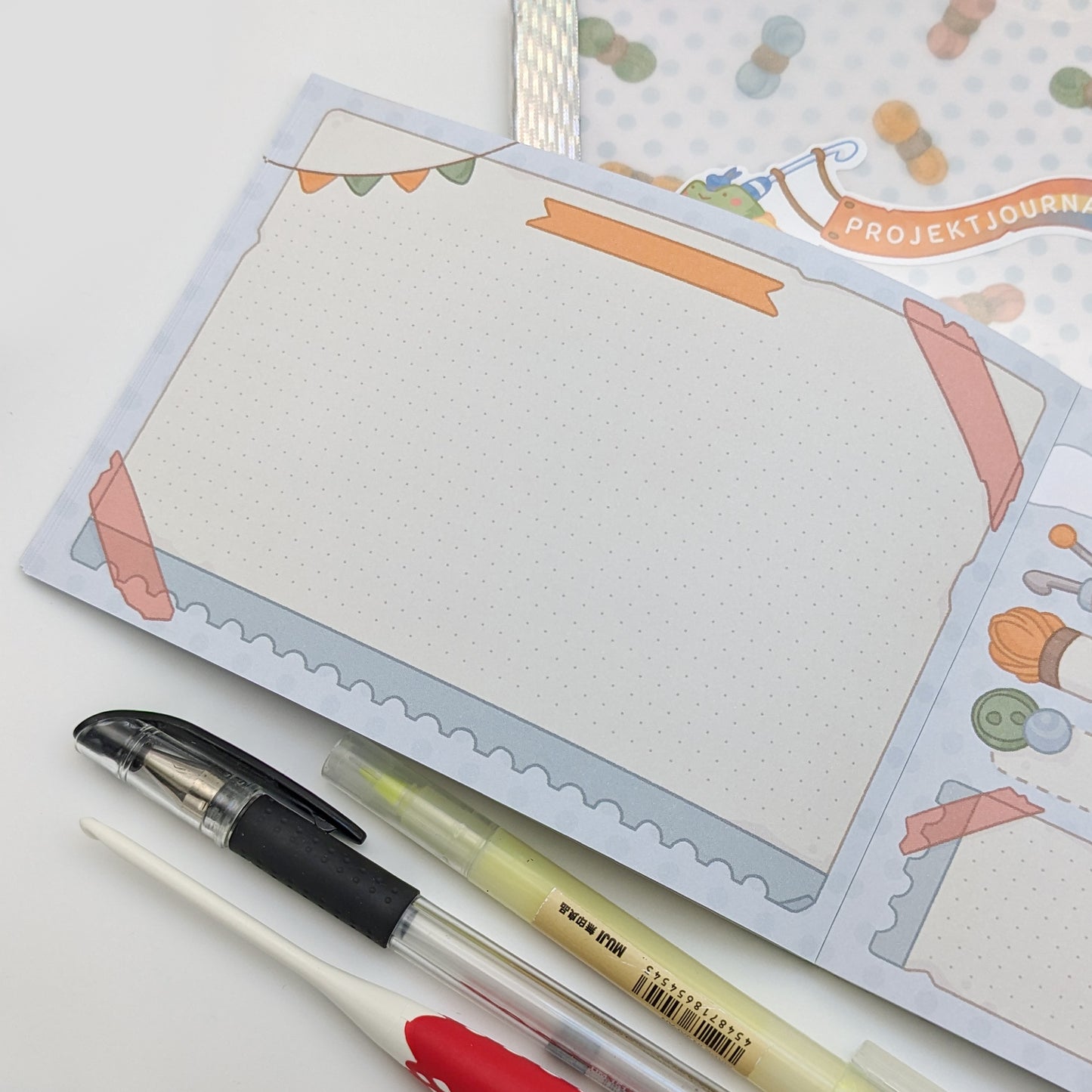 Projektjournal - Notizblock (A6)