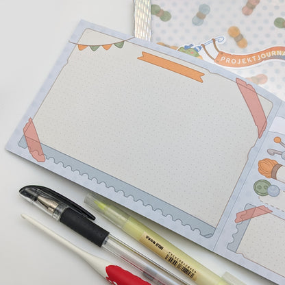 Projektjournal - Notizblock (A6)