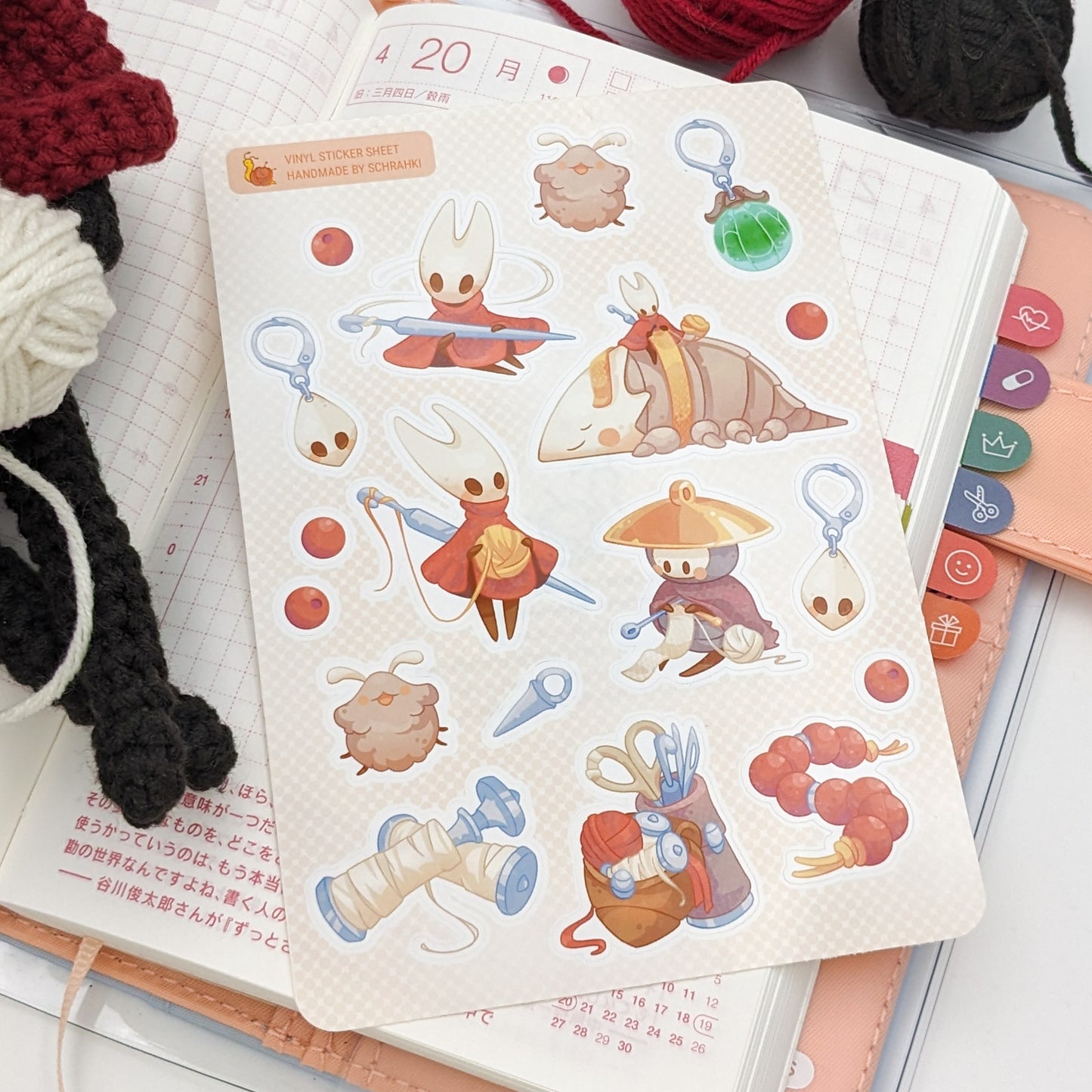 Hornet Bundle - Digitale Häkelanleitung & Sticker