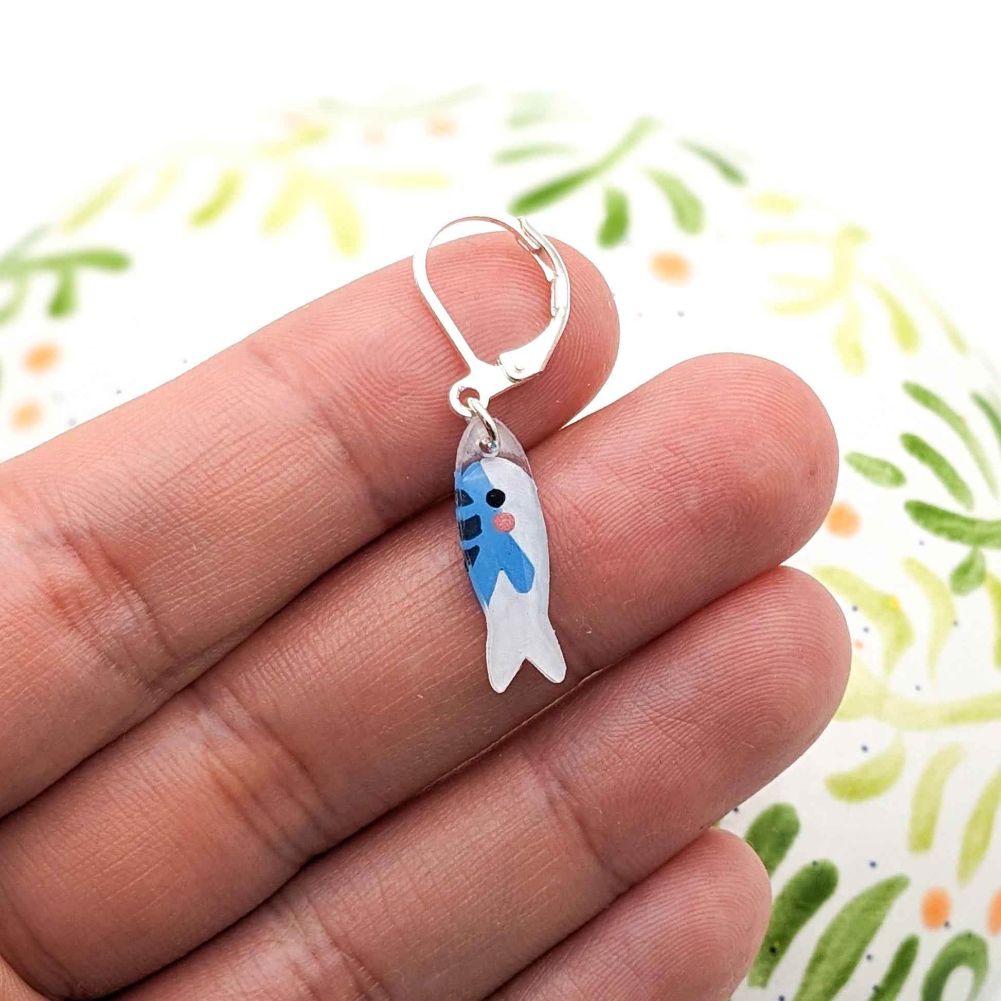 etsy fish lure stitch marker Remora