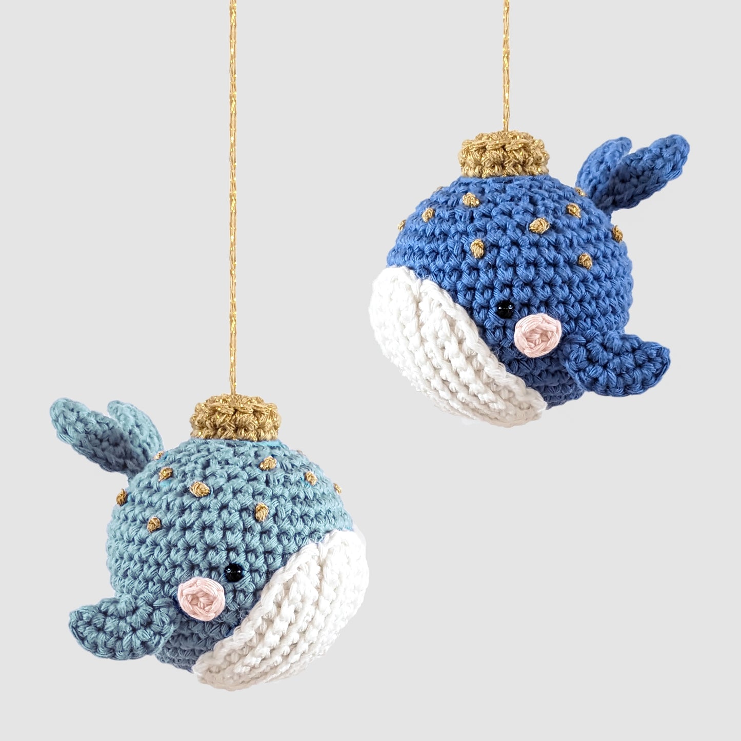 Whale Bauble - Physical Crochet Pattern